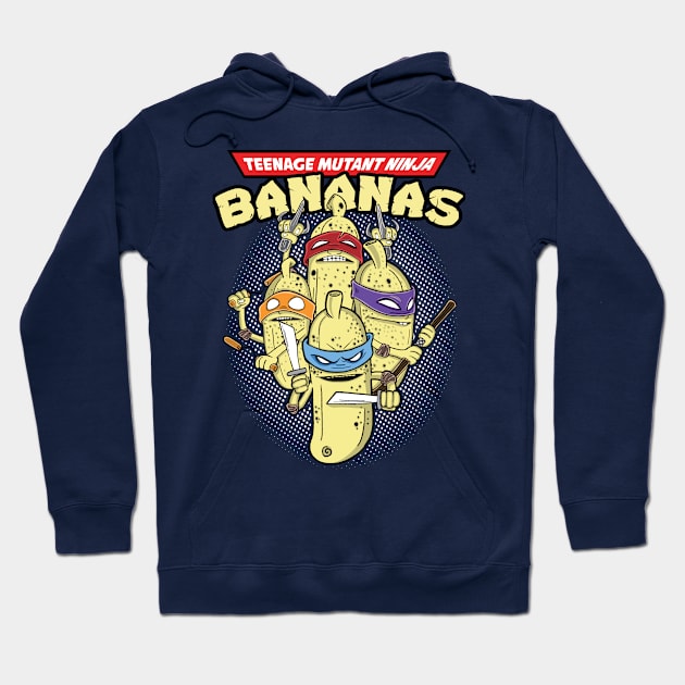 teenage mutant ninja bananas Hoodie by Shirt Stories